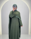 Vestido de noche Gizi Verde