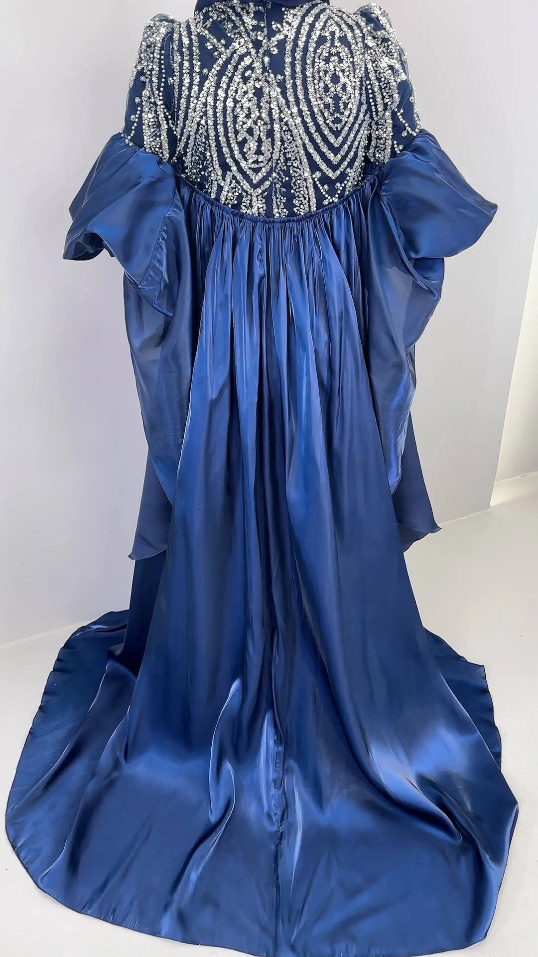 Vestido de noche Tias azul oscuro