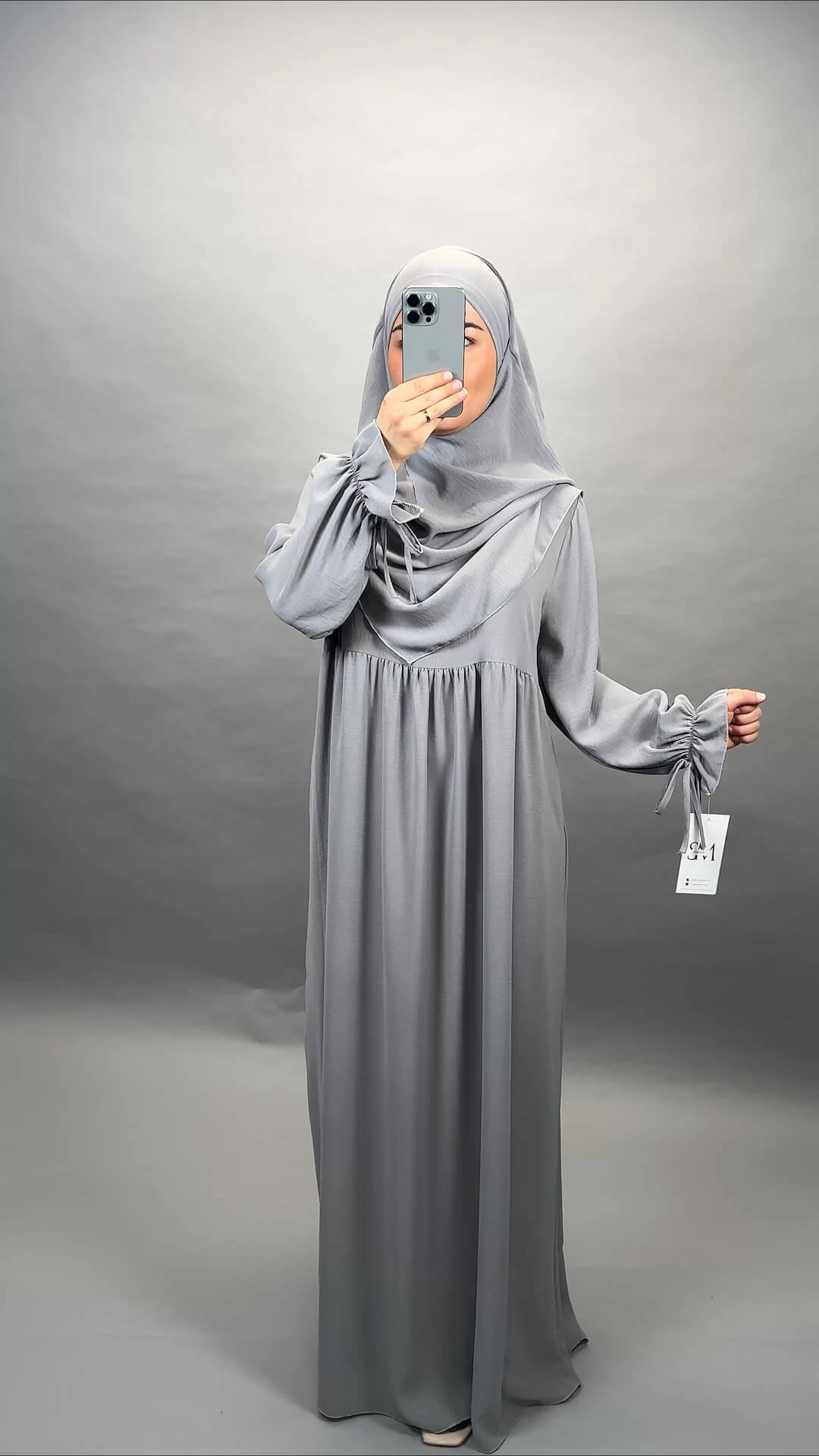 Mila Abaya Set gris