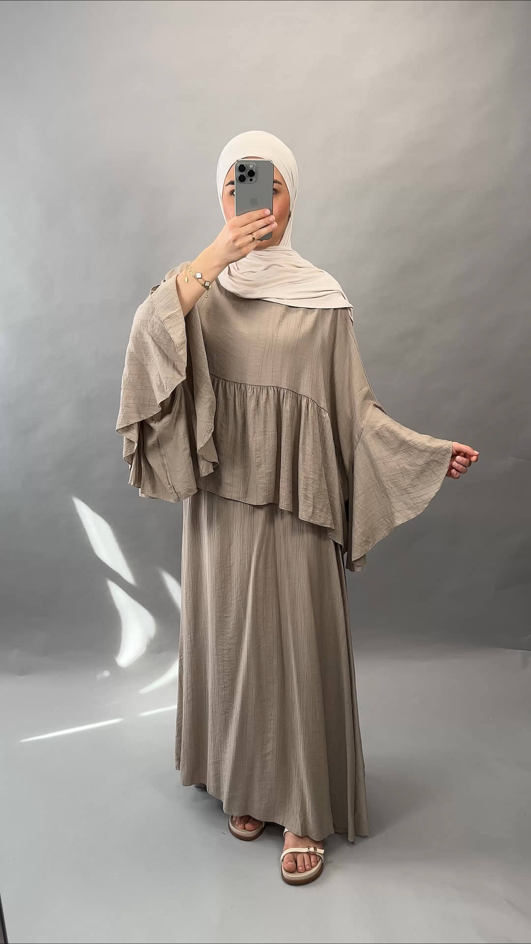 Traje dos piezas Pina topo