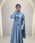 Vestido de noche Ilka Azul