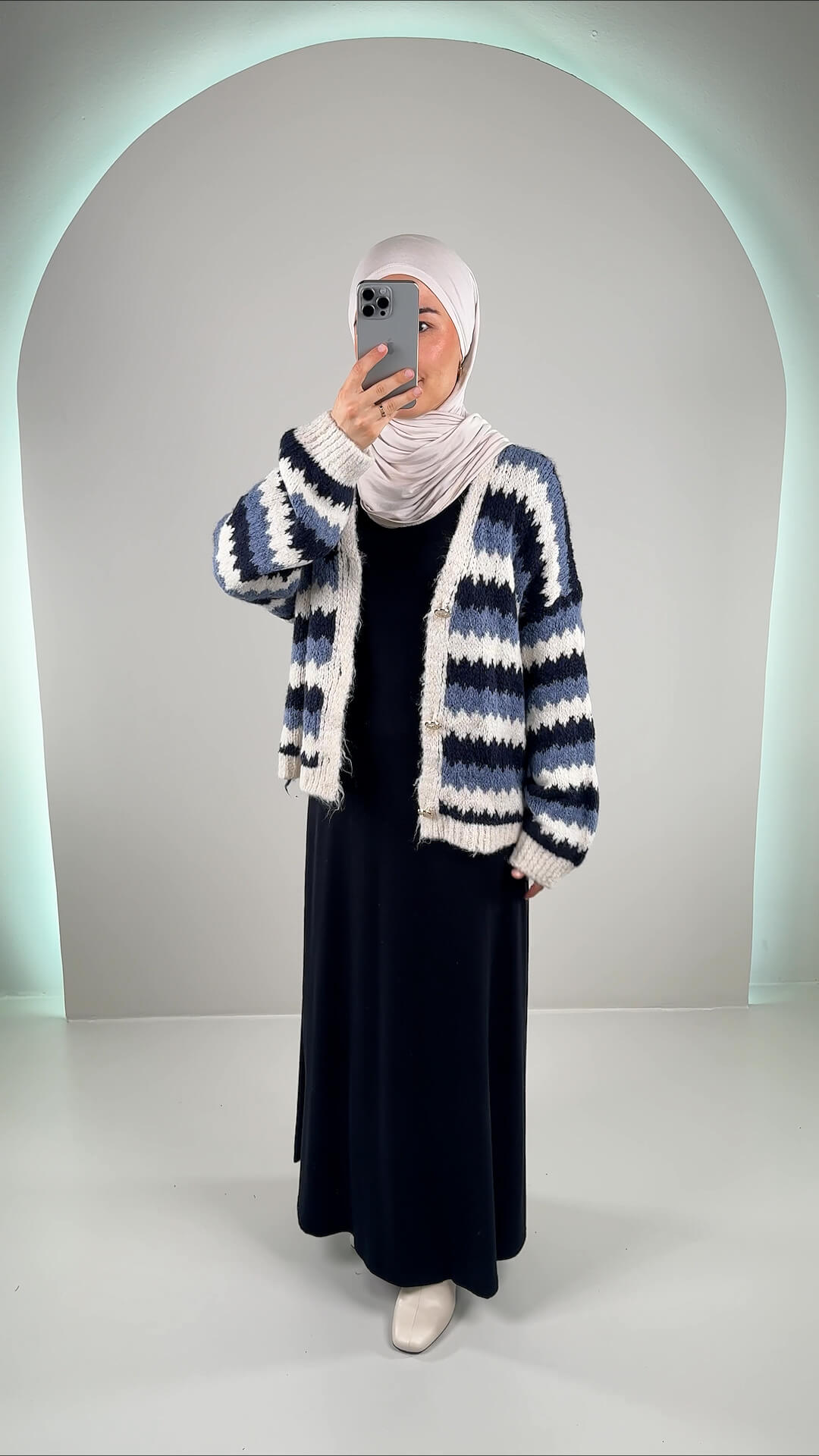 Yina Cardigan Blau