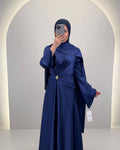 Vestido de noche Ilka Azul Oscuro