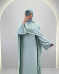 Gizi vestido de noche menta