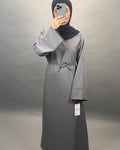 Vestido Elegante Gris