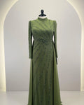 Vestido de noche Nayla Verde