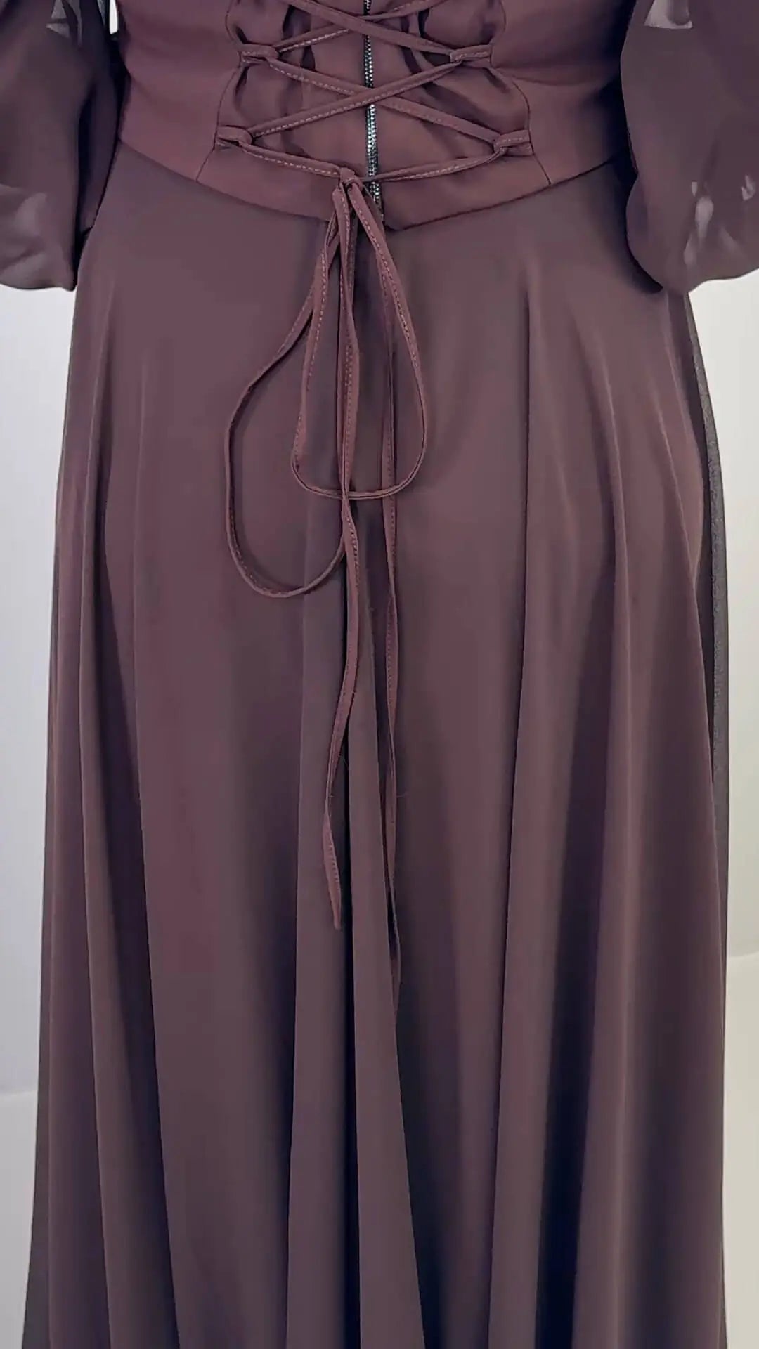 Tisla Evening dress Brown
