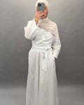 Daisy Skirt White