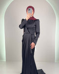 Vestido de noche Valeri Negro