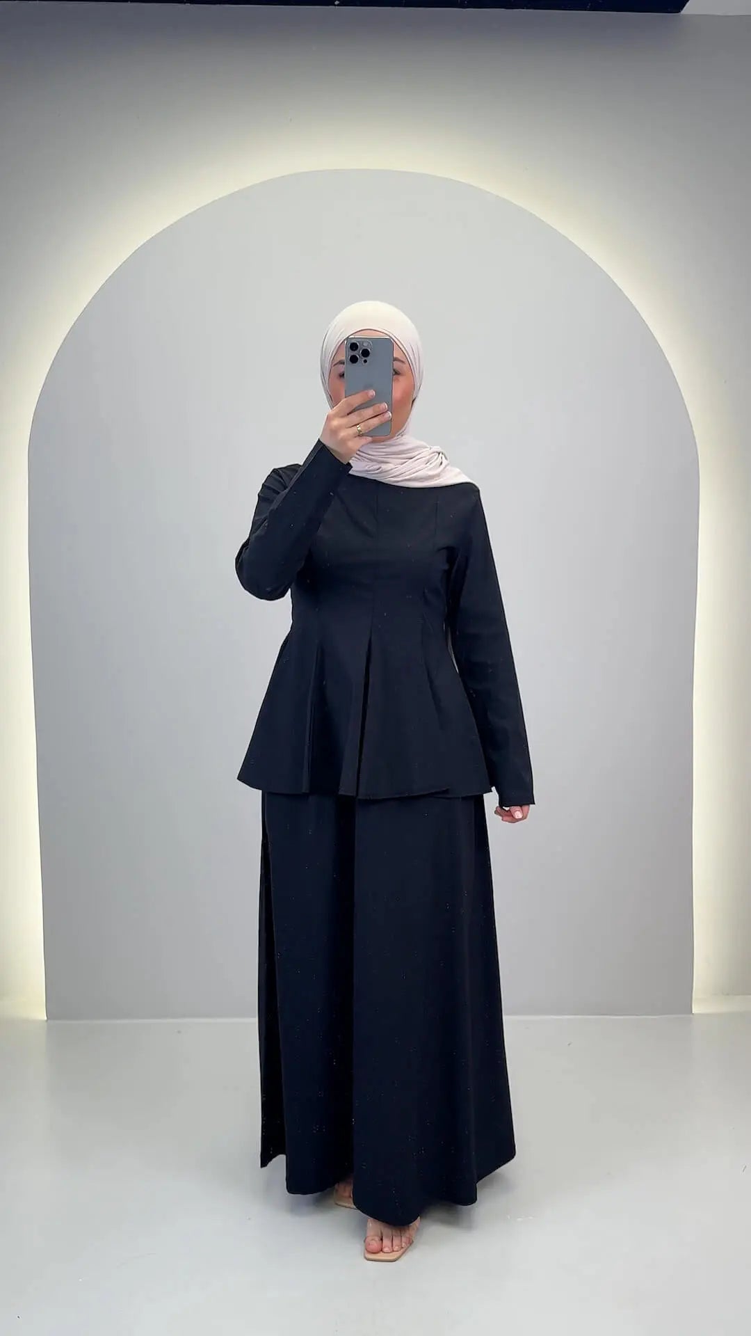Sereen Peplum Üst
