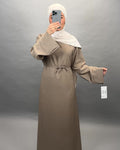 Vestido Elegante Beige 01