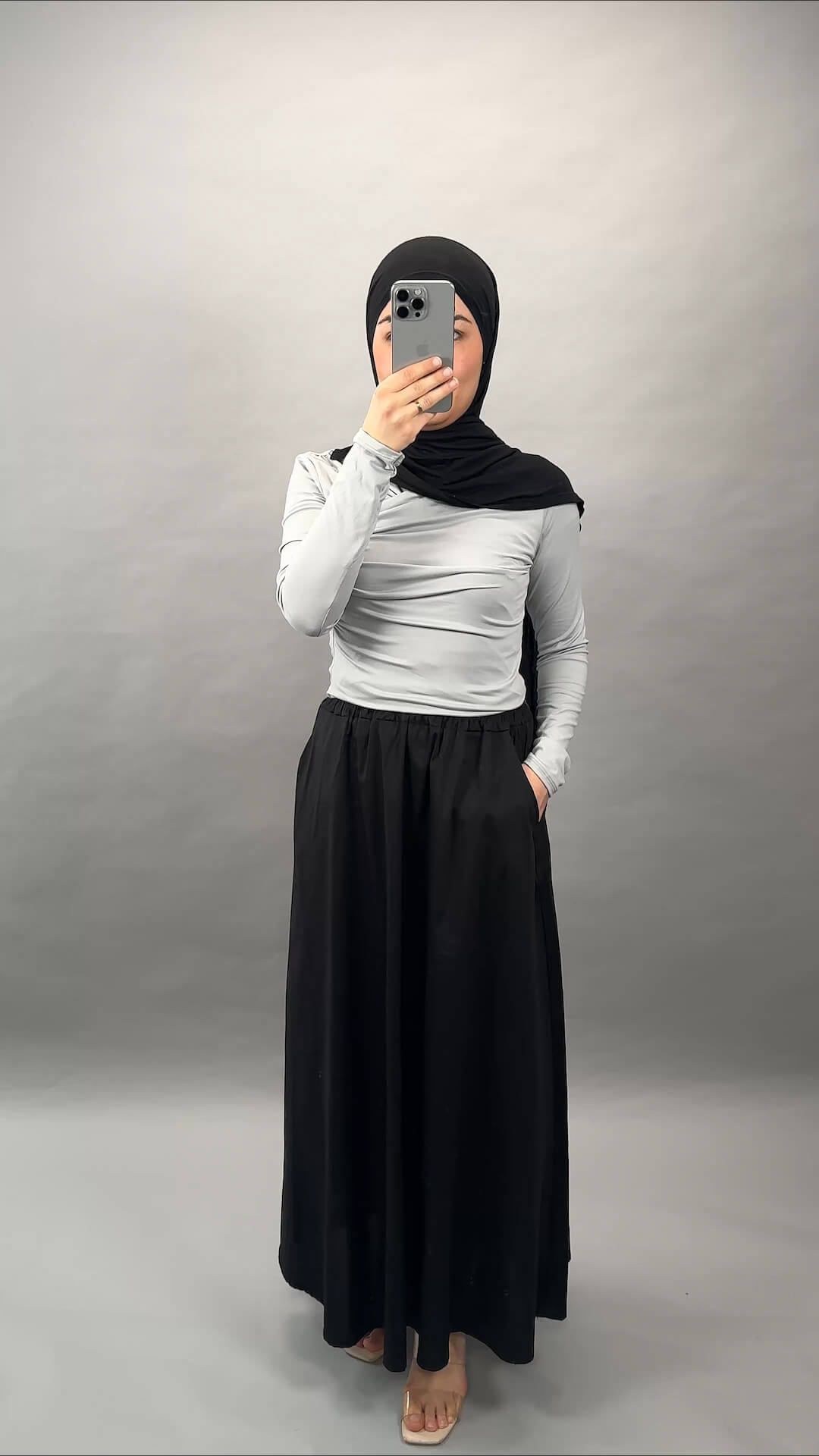 Oya Top Grey