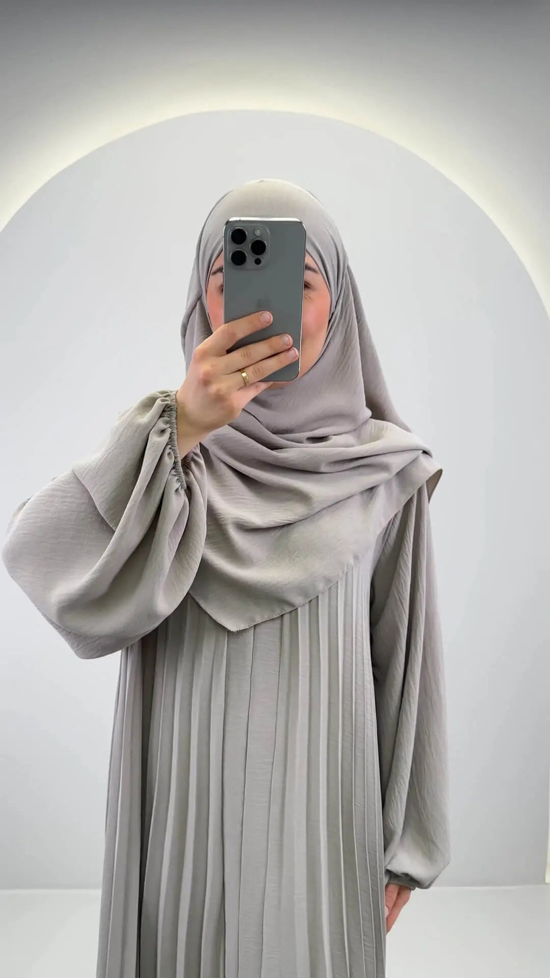Abaya Hifaya <tc>S</tc>y <tc>m</tc>es Khi<tc>m</tc>ar Taupe