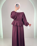 Mirza Outfit Burdeos
