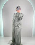 Vestido de noche Arya Menta