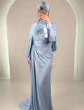 Arya Vestido de noche Azul