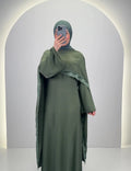 Vestido de noche Gizi Verde