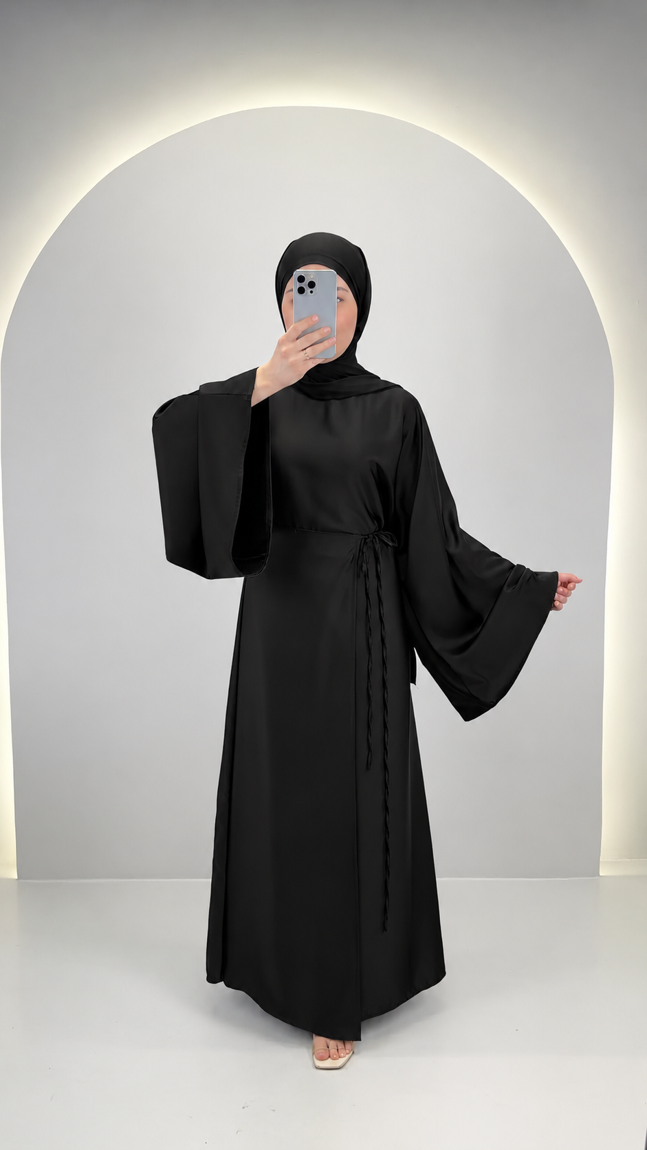 Nesa Abaya Negro