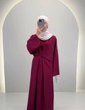 Vestido Lina Burdeos