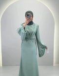 Maya Vestido de noche Menta