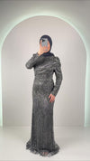 Nola Evening dress Gray
