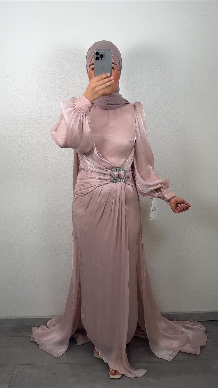 Nur evening dress Pink