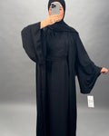 Pinar Abaya Set negro