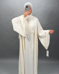 Pinar Abaya Set blanco