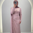 Vestido de noche Asell rosa