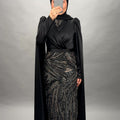 Sumeya evening dress black