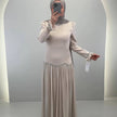 Vestido de noche Yagmur Beige