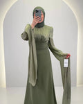 Yarenay vestido de noche menta