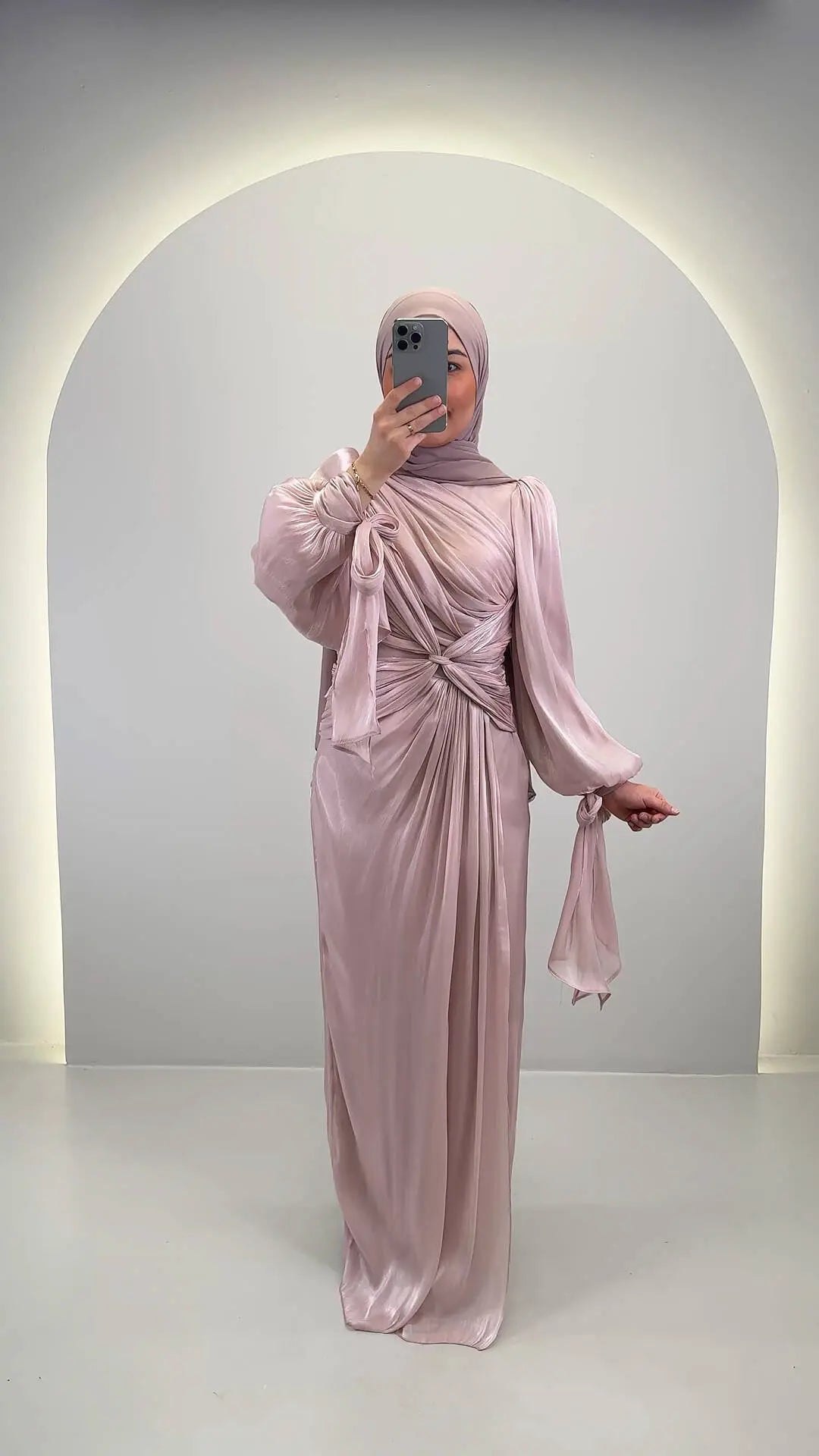 Yildiz Vestido de noche Rosa