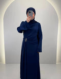 Vestido de noche Arami Azul oscuro