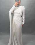 Vestido de noche Arya Beige