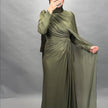 Vestido de noche Arya verde