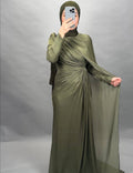 Vestido de noche Arya Verde