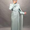Vestido de noche Arya Mint 01
