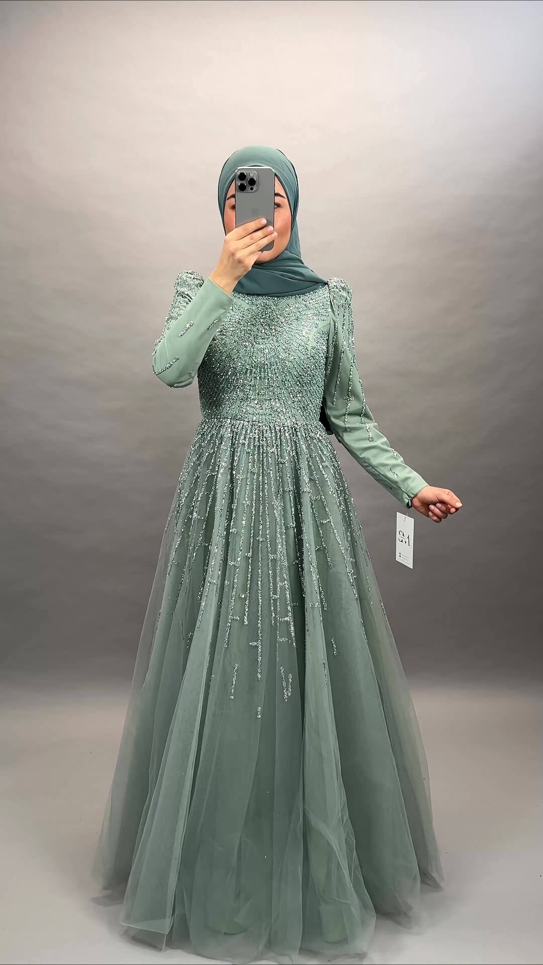 Bella Abendkleid Mint