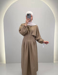 Loya vestido beige