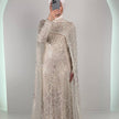 Vestido de noche Milea Beige
