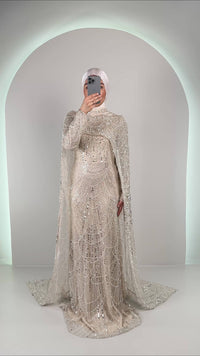 Milea Evening dress Beige