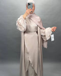 Gabiya Abaya Beige