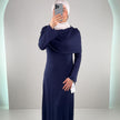 Vestido Maniya Azul Oscuro