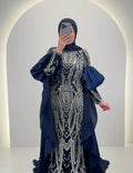 Vestido de noche Tias azul oscuro