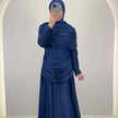 Vestido de noche Liyan azul oscuro