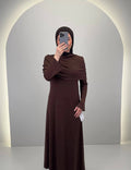 Vestido Maniya Marrón