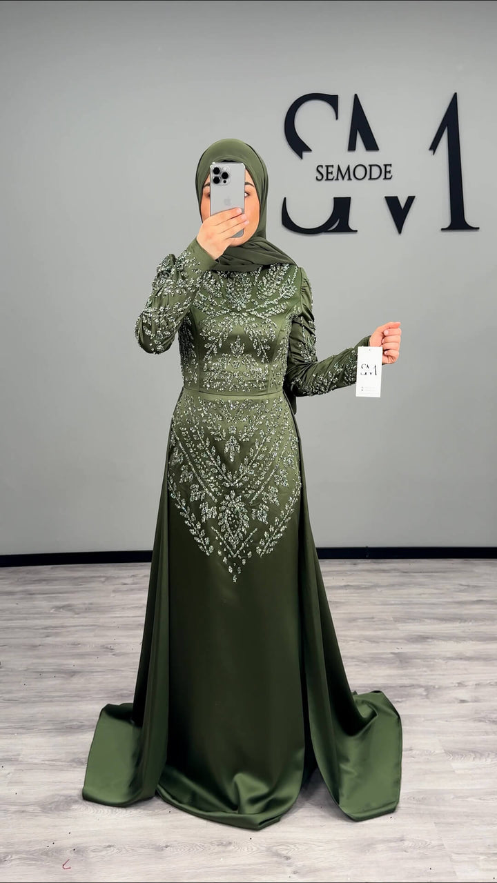 Ciara Abendkleid Grün Semode