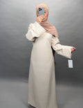 Vestido Elegante Beige