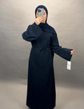Vestido Elegante Azul Oscuro